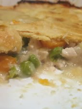(Relatively) Low-Fat Chicken Pot Pie