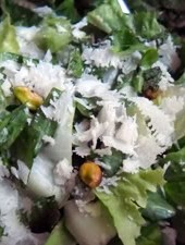 Escarole Salad with Pecorino, Lemon, and Mint