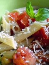 No-Cook Pasta Sauce #2: Raw Tomato Sauce