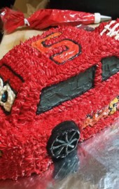 How to Make a Lightning McQueen Cake, Part II: Sculpting and Frosting