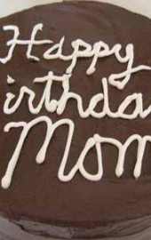 Happy Birthday, Mom! (With a Recipe for Dark Chocolate Layer Cake with Mocha Frosting, Plus Cake Frosting Tips)