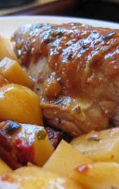 Sunday Night Dinner: Fricasseed Chicken Breasts with Fresh Herbs and Sun-Dried Tomatoes