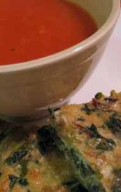 Cookooning in a Blizzard (with Frittata and Tomato-Rice Soup)
