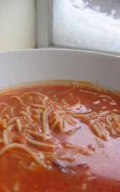 On Tomato Soups and Blizzards (Sopa de Fideo Aguada)