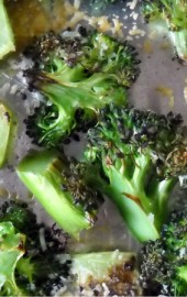 Super-Simple Side: Roasted Broccoli with Lemon & Parmesan