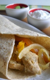 Slow Cooker Chicken Fajitas