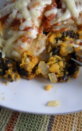 Smoky Sweet Potato & Black Bean Enchiladas