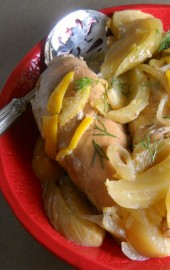 Super-Simple Seder Meal: Slow Cooker Chicken with Fennel & Lemon