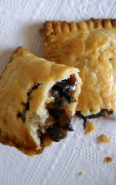 Teriyaki Mushroom & Spinach Handpies