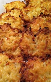 Less-Oil Latkes for a Crowd