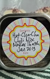 Better Late Than Never: Hot Cha-Cha Chili Seasoning Mix
