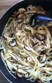 Easy and Elegant: Lemony Wild Mushroom Pasta