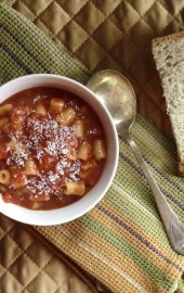 Quick Pasta e Fagioli (Pasta Fazool)