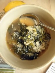 Read more about the article Soup Week 2010: A Duo with Greens and Grains
