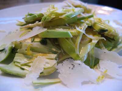 Artichoke and Parmesan Salad