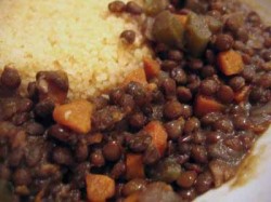 Read more about the article In Which a Trip to Trader Joe’s Leads to Black Lentil Stew