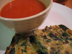 Read more about the article Cookooning in a Blizzard (with Frittata and Tomato-Rice Soup)