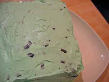 The Better-Than-Carvel Mint Chocolate Chip Ice Cream Cake