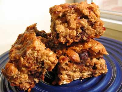 Cereality, for Real (Cherry-Chocolate Oatmeal Squares)