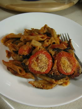 Read more about the article Baked Whole-Grain Penne & Roasted Eggplant
