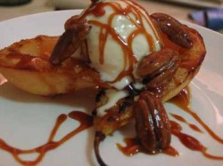 Read more about the article Sugar High Friday: Roasted Pears with Sugar & Spiced Pecans and Poire William Caramel Sauce