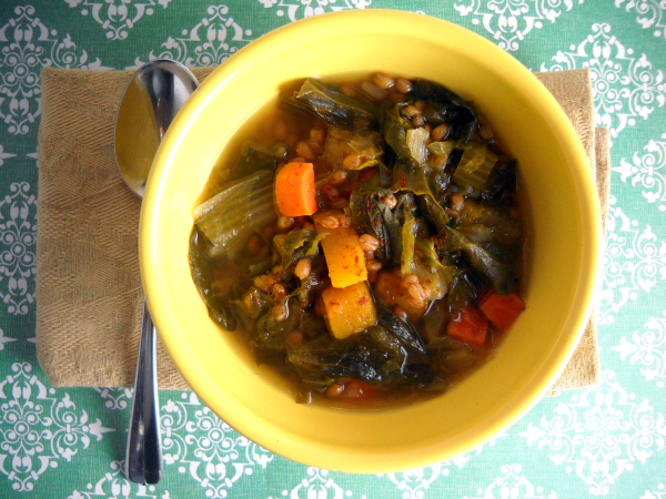 Slow Cooker Winter Vegetable Soup
