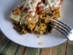 Read more about the article Smoky Sweet Potato & Black Bean Enchiladas
