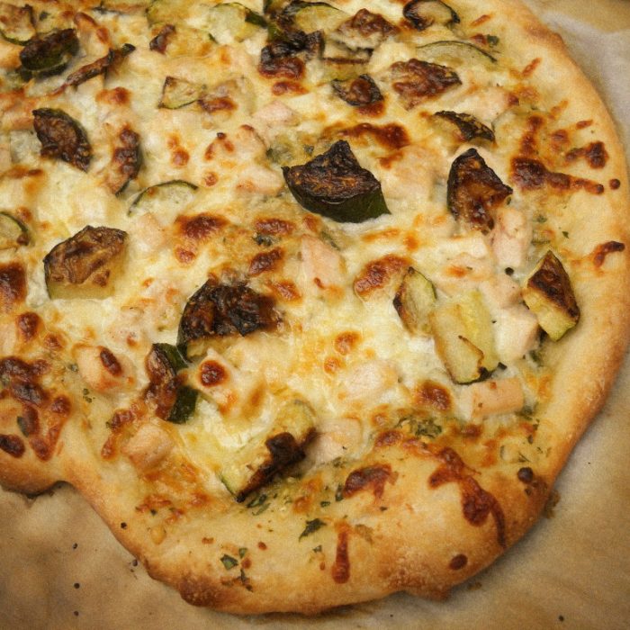Use Your Leftovers: Herb Chicken Pizza
