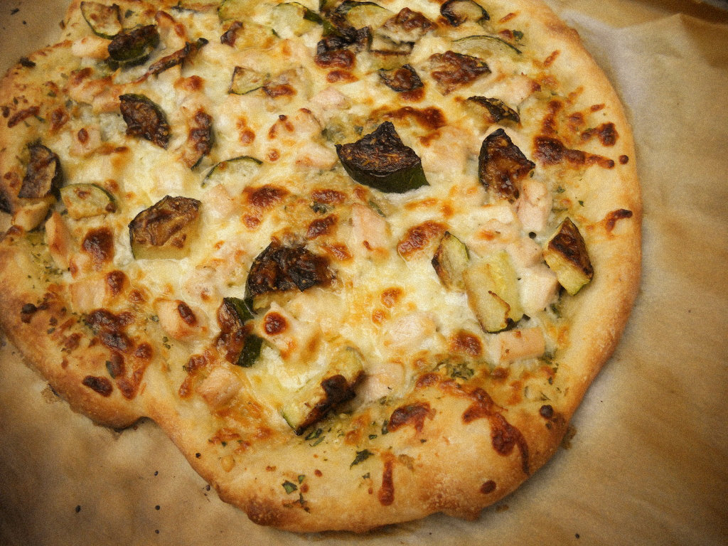 Read more about the article Use Your Leftovers: Herb Chicken Pizza
