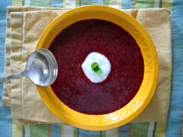 Don’t Call It a Smoothie: Triple-Berry Fruit Soup