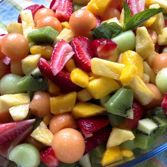Summer Preview: Ginger-Mint Fruit Salad