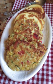 Late Summer (or Early Fall) Vegetable Fritters