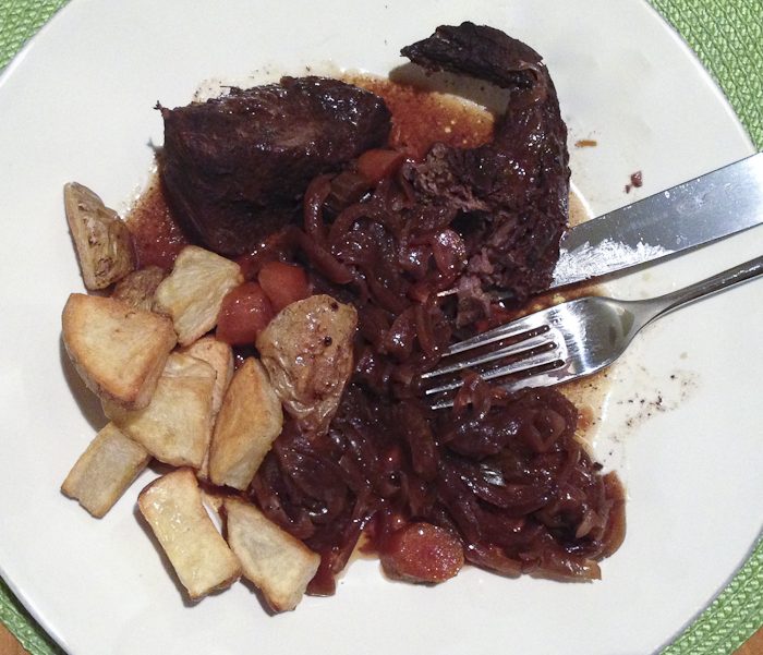 Easy, Melt-in-Your-Mouth Slow Cooker Pot Roast